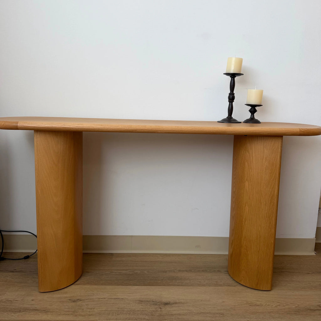 Haven Console Table White oak（karhyn studio sale）