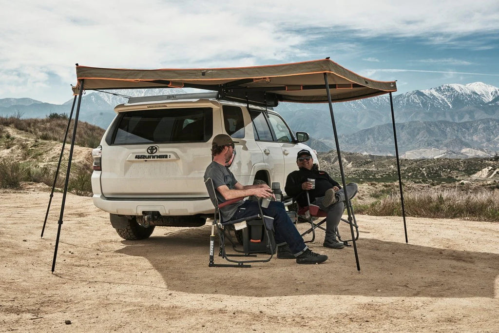 270 Degree Awning, Compact, Driver Side, C-Channel Aluminum, Olive