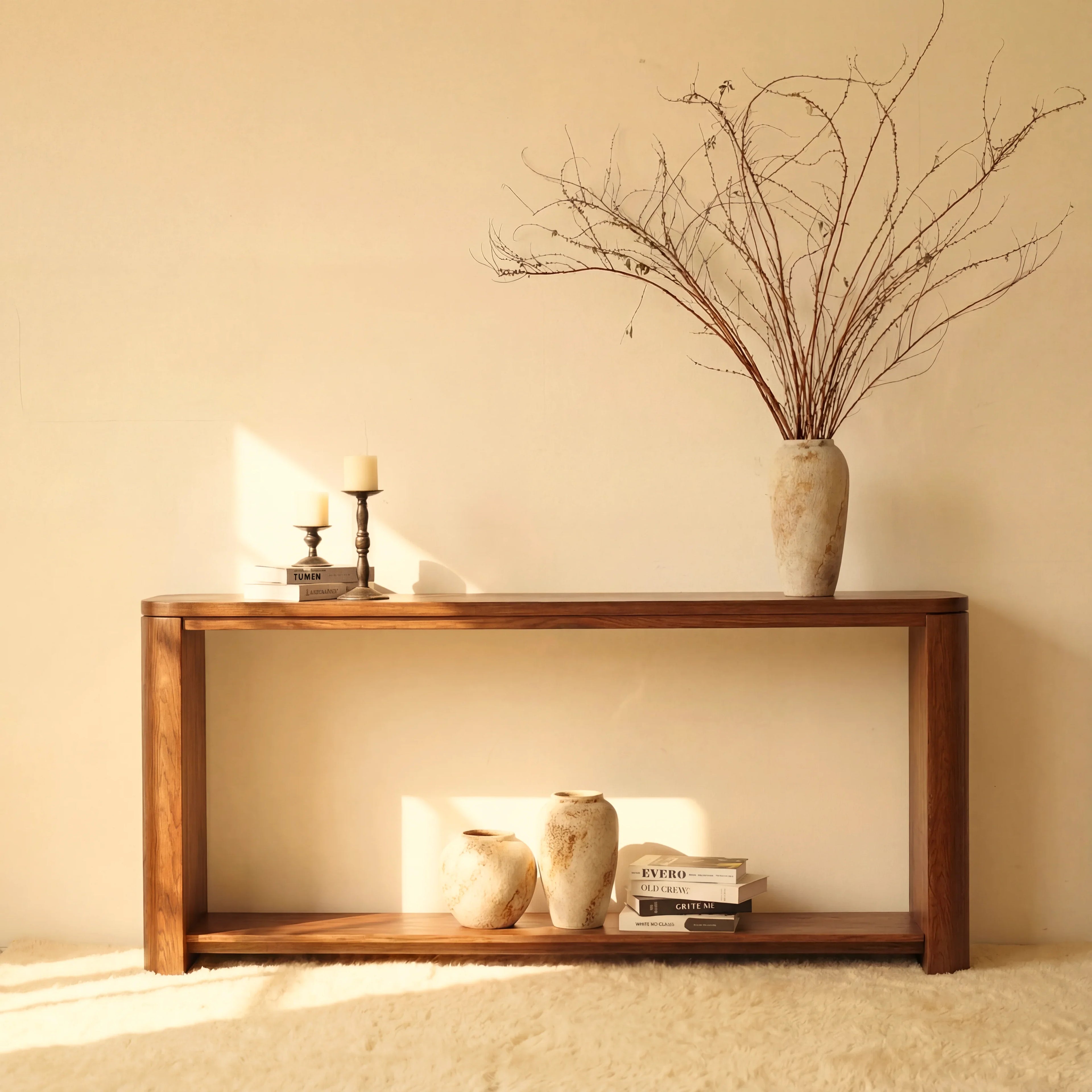 Ovelo Console Table All-oak construction
