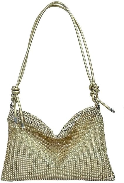Sac à main de luxe pour femme avec strass brillants