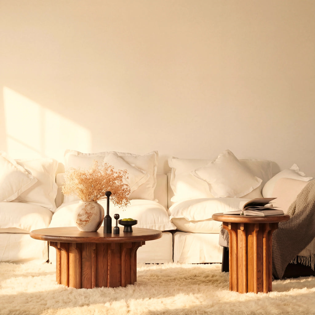 Corin Coffee Table White oak