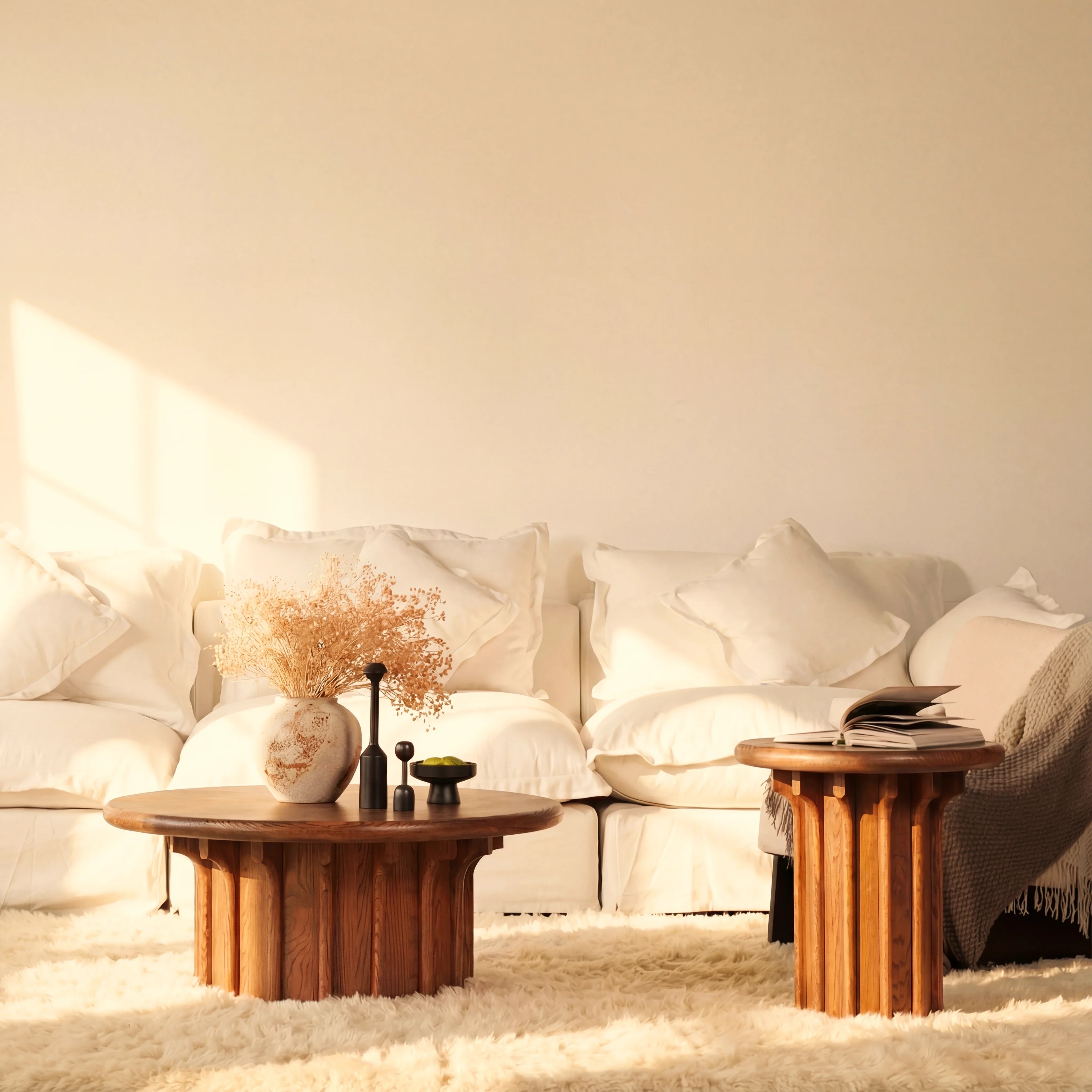 Corin Coffee Table White oak