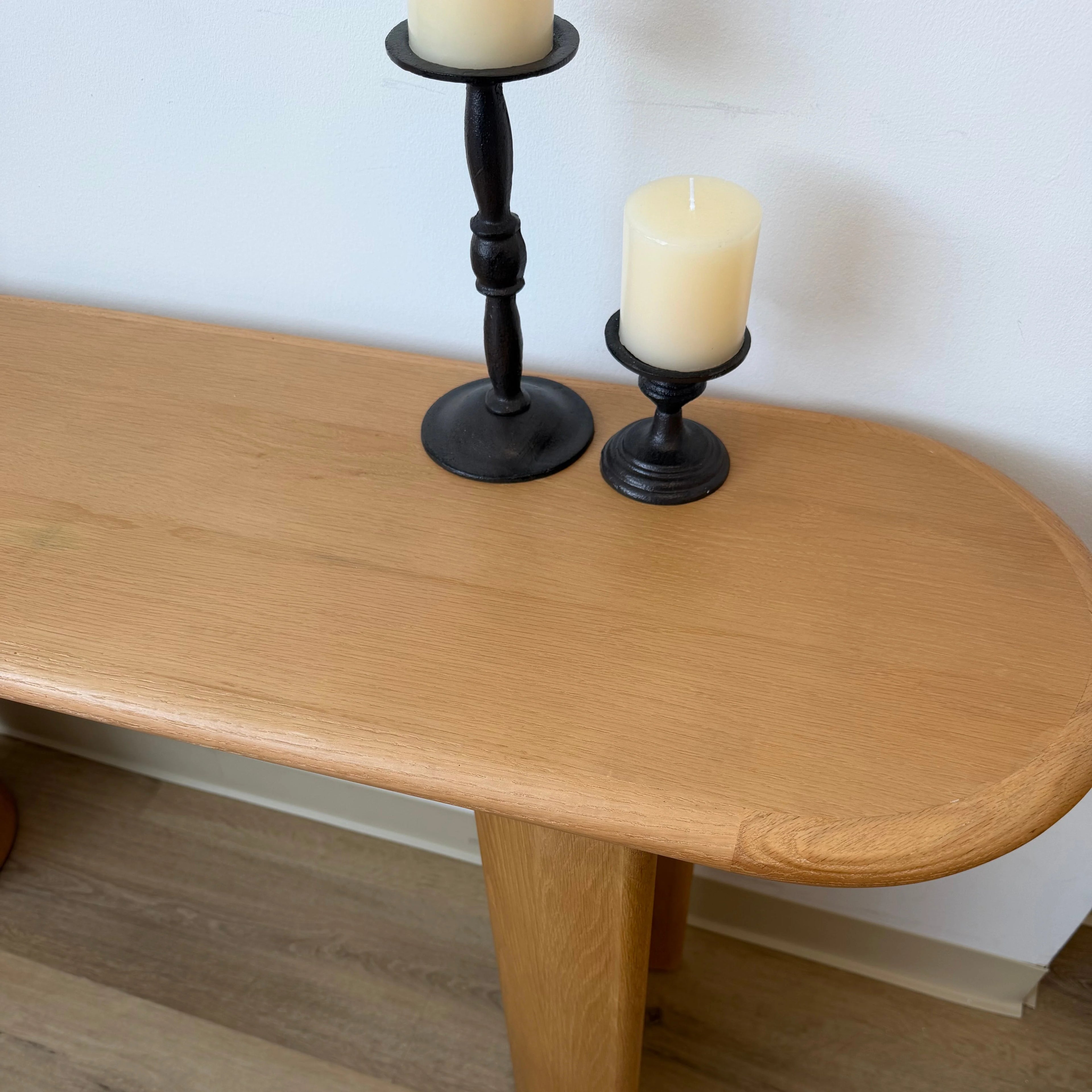 Haven Console Table White oak（karhyn studio sale）