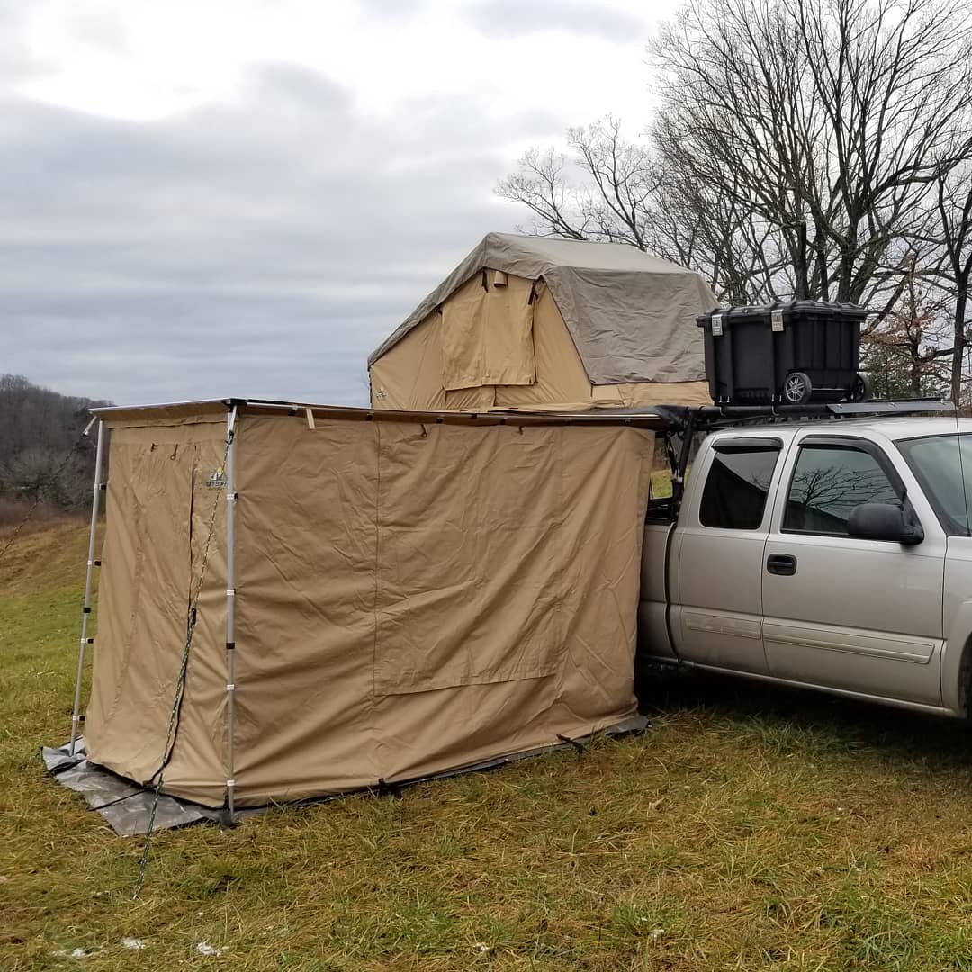 Awning Shelter Room w/ PVC Floor, 280G Material, 6.5'x8'