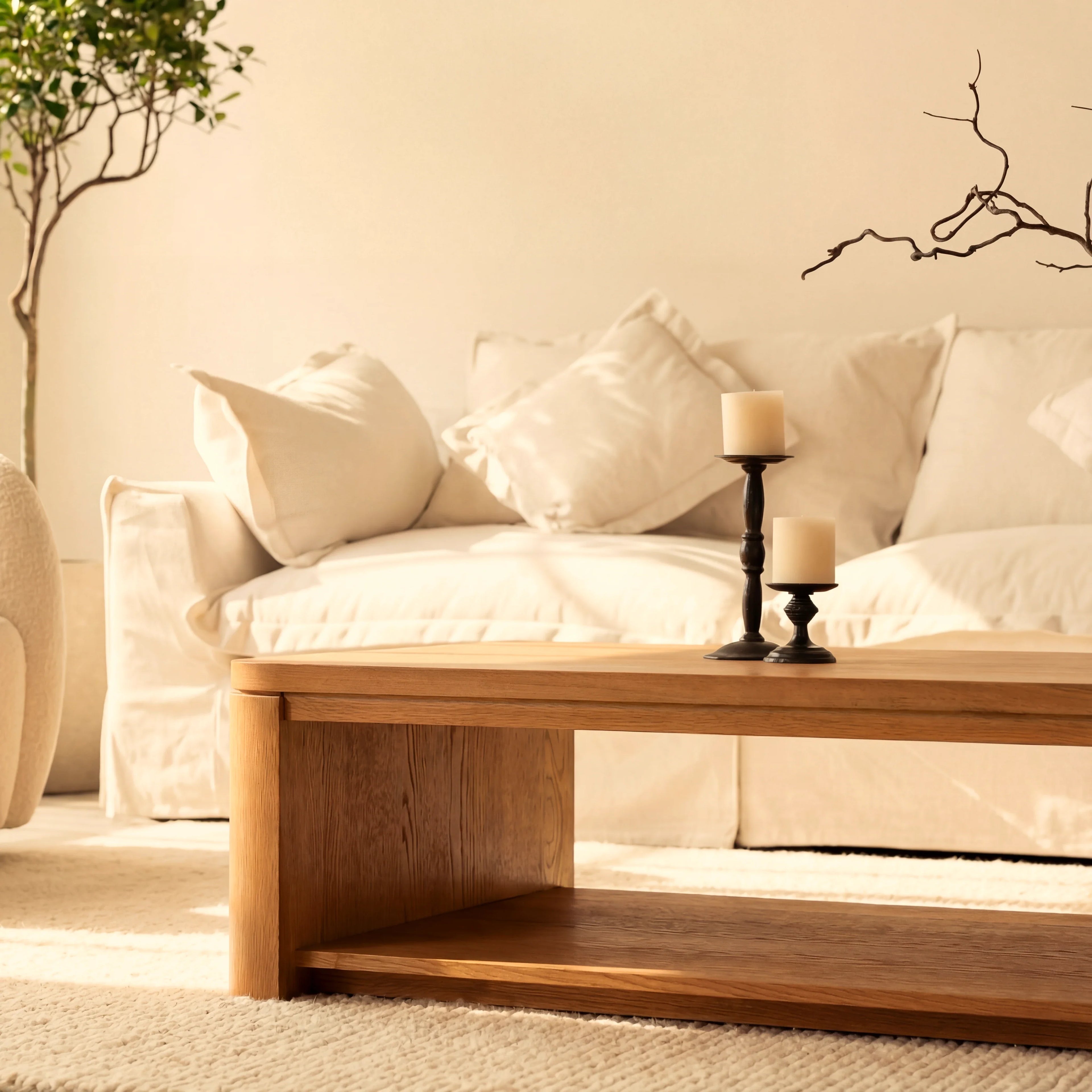 Ovelo Coffee Table All-oak construction