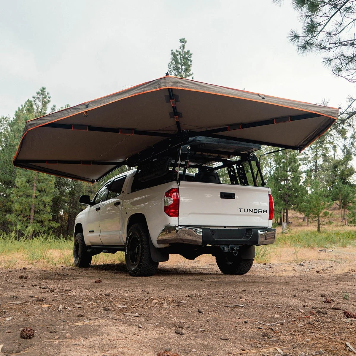 270 Degree Awning, XL, Driver Side, C-Channel Aluminum, Olive
