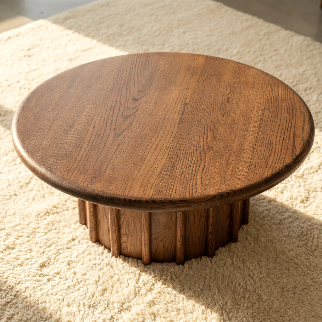 Corin Coffee Table White oak