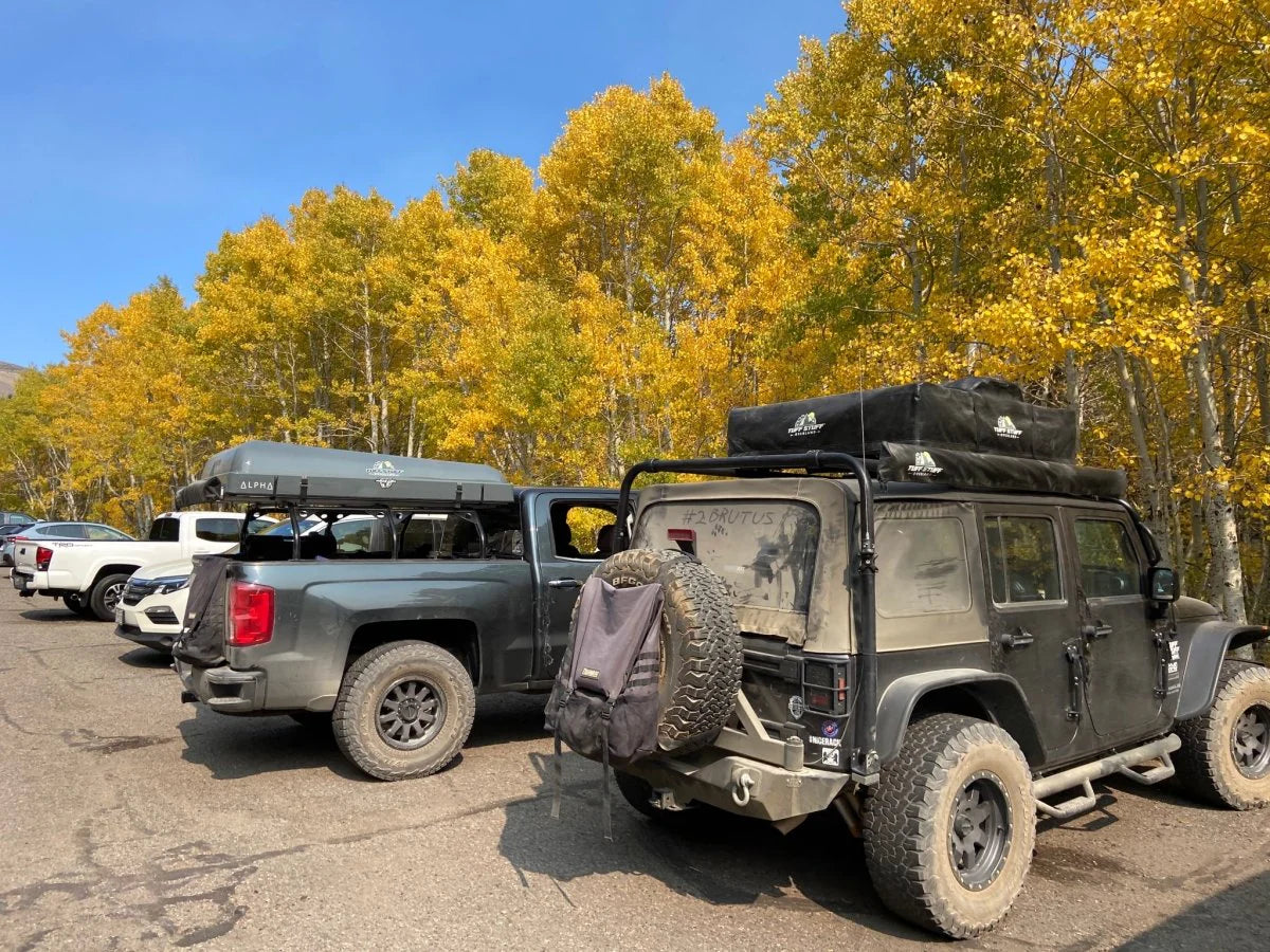 Alpha Hardshell Rooftop Tent, ABS, 2-3 Person, Gray