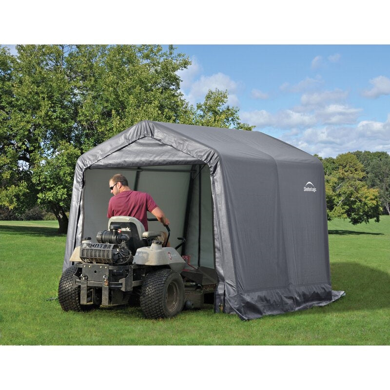 8 Ft. W x 8 Ft. D Plastic Storage Shed