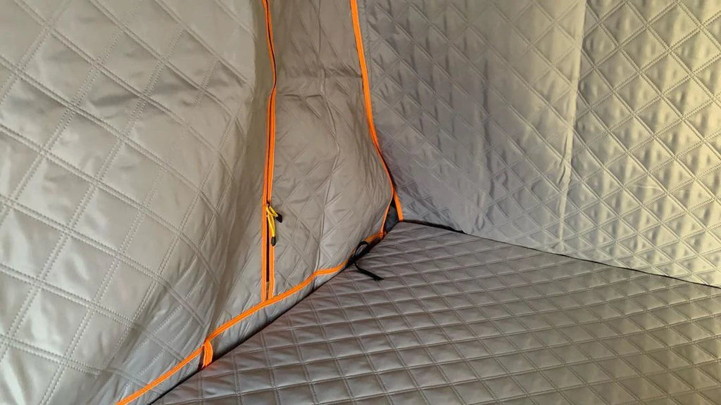 Insulated RTT Liner, Quilted, Zip-in, Gray