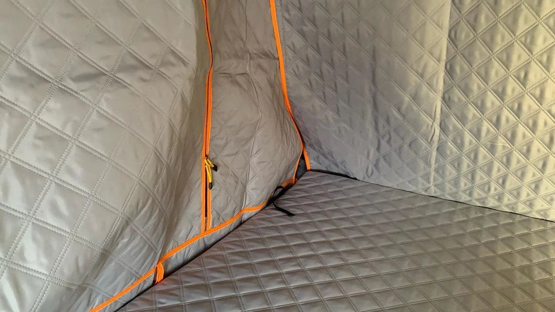 Insulated RTT Liner, Quilted, Zip-in, Gray
