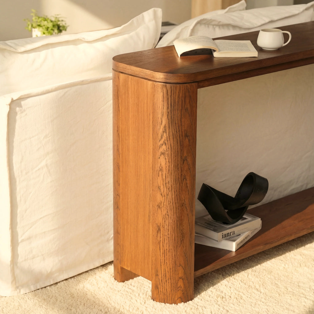 Ovelo Console Table All-oak construction
